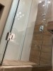 Mampara para baño en vidrio