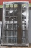Puerta batiente combinada con estilo colonial