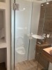 Mampara para baño en vidrio