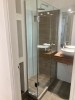 Mampara para baño en vidrio